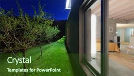  Presentation with concrete pouring during commercial concreting - Cool new presentation design with architecture modern design concrete house backdrop and a tawny brown colored foreground