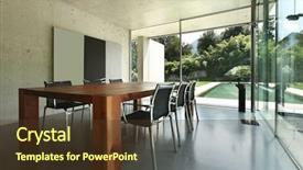  Presentation with architecture - Slide deck with architecture of attilio panzeri modern background and a tawny brown colored foreground