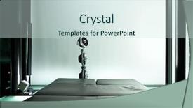  Presentation with interior design - Theme featuring architecture of de angelis mazza background and a  colored foreground