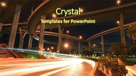  Presentation with architecture - Beautiful presentation theme featuring architecture of mega bhumibol industrial backdrop and a wine colored foreground