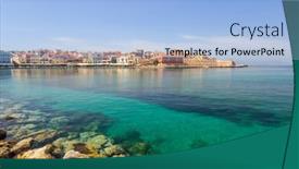  Presentation with architecture old - PPT theme enhanced with architecture-of-the-old-venetian background and a light blue colored foreground