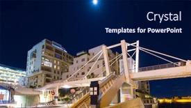  Presentation with malta - Amazing slides having architecture-of-the-residential-area backdrop and a navy blue colored foreground