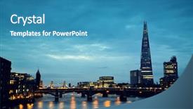  Presentation with london - Beautiful PPT layouts featuring architecture over thames river early backdrop and a  colored foreground