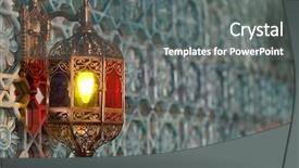  Presentation with architecture - PPT layouts consisting of fungi - slim mushroom boletus background and a cream colored foreground