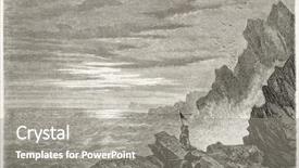  Presentation with noel - Colorful presentation theme enhanced with arctic ocean during kane backdrop and a gray colored foreground