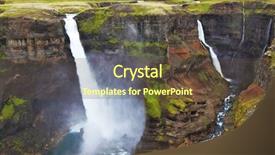  Presentation with vertical - Cool new PPT theme with  backdrop and a  colored foreground