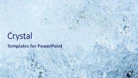 Presentation with ice - PPT theme with arctis - colorful ice abstract ice texture background and a sky blue colored foreground