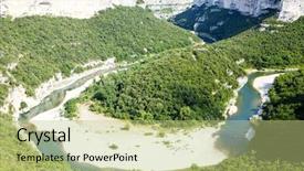  Presentation with france history philosophy - Theme enhanced with ardeche gorge rhone-alpes france background and a  colored foreground