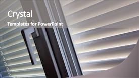  Presentation with heat - Slide set with are attached to a window background and a  colored foreground