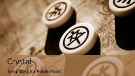  Presentation with medicina tradicional chinesa chinese herb - Beautiful presentation theme featuring are the traditional chinese chess backdrop and a coral colored foreground