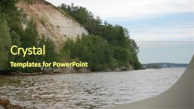  Presentation with chernobyl - Presentation theme with area kiev collection active sediment background and a tawny brown colored foreground