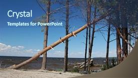  Presentation with river sediment - Audience pleasing slide deck consisting of area kiev collection active sediment backdrop and a ocean colored foreground