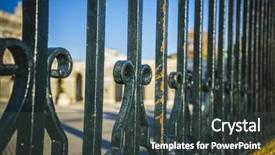  Presentation with royal - Presentation enhanced with area of the habsburgs background and a dark gray colored foreground