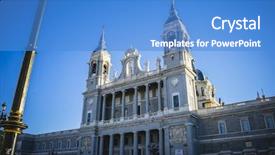  Presentation with area - Presentation with area of the habsburgs background and a teal colored foreground