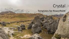  Presentation with biodiversity conservation - Theme with area or kura tawhiti arthur background and a light gray colored foreground