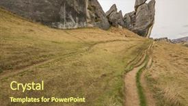  Presentation with area - Slides having area or kura tawhiti arthur background and a tawny brown colored foreground