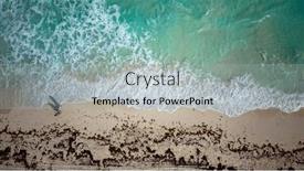  Presentation with caribbean lgbtq - Slide set having areal-view-of-caribbean-shoreline background and a light gray colored foreground