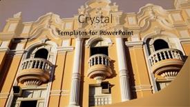  Presentation with america - Colorful PPT theme enhanced with arequipa-city-in-peru-south backdrop and a coral colored foreground