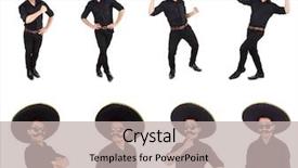  Presentation with mexican vacations - Slide set enhanced with argentian - funny man wearing mexican sombrero background and a  colored foreground