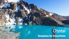  Presentation with hike forest - Slide deck consisting of argentina - hike in patagonia background and a teal colored foreground