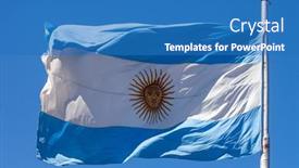  Presentation with flags of the lgbt community - PPT layouts featuring argentine-flags-at-plaza-de background and a teal colored foreground