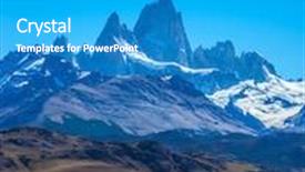  Presentation with february - Amazing theme having patagonia sunny day in february backdrop and a light gray colored foreground