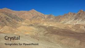  Presentation with ladakh - Colorful slides enhanced with mars moon - arid mountain landscape in ladakh backdrop and a coral colored foreground