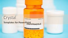  Presentation with bipolar disorder - Slides with aripiprazole-is-a-medication background and a lemonade colored foreground