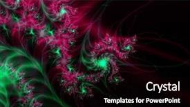  Presentation with dragons - Beautiful slides featuring arising - fractal image of the multiple backdrop and a  colored foreground