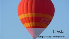  Presentation with red blue yellow - Amazing slides having arising - single red and yellow hot backdrop and a light blue colored foreground