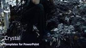  Presentation with sad woman - Audience pleasing slide set consisting of aristocratic-old-widow-woman backdrop and a wine colored foreground