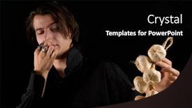  Presentation with smell - Audience pleasing theme consisting of aristocratic vampire doesnt backdrop and a black colored foreground