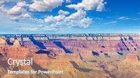  Presentation with grand canyon - Amazing slide set having arizona grand canyon national park mother point in usa backdrop and a coral colored foreground