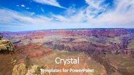  Presentation with grand canyon - Slide set consisting of arizona grand canyon national park yavapai point usa background and a coral colored foreground