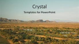  Presentation with arizona desert - Amazing slide deck having arizona meets greenery of scottsdale backdrop and a  colored foreground