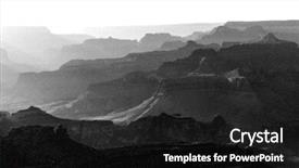  Presentation with grand canyon - Slide deck featuring arizona sunset grand canyon national park yavapai point usa background and a dark gray colored foreground