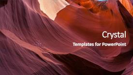  Presentation with navajo - PPT theme having arizona usa incredible play of light and color antelope canyon in the navajo reservation background and a tawny brown colored foreground