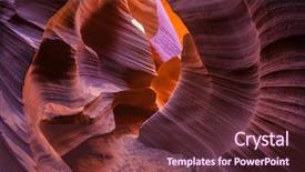  Presentation with navajo - PPT layouts consisting of arizona usa mysterious purple - red background and a tawny brown colored foreground