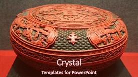  Presentation with ark - Cool new presentation theme with ark - chinese old box backdrop and a  colored foreground