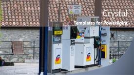  Presentation with petrol station - 