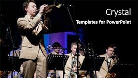  Presentation with jazz - Amazing PPT layouts having arkhangelskoe-russia-june-7-oleg backdrop and a black colored foreground