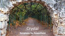  Presentation with estate - PPT layouts having arkhangelskoye-estate-in-moscow-russia background and a coral colored foreground