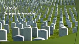  Presentation with washington dc - PPT layouts having arlington national cemetery washington dc background and a ocean colored foreground