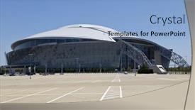  Presentation with june - Presentation theme having arlington-texas-june-13-dallas background and a  colored foreground