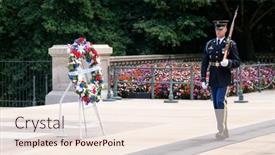  Presentation with national guard - 