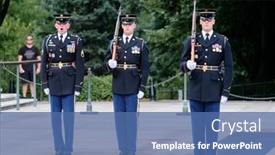  Presentation with national guard - 