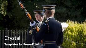  Presentation with national guard - 