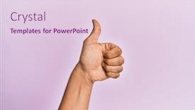  Presentation with man heart attact hand hold - PPT theme having arm-and-hand-of-caucasian background and a lemonade colored foreground