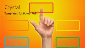  Presentation with press - Audience pleasing PPT theme consisting of 3th age - birthday cake with candles number backdrop and a yellow colored foreground.