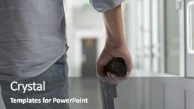  Presentation with people - PPT theme enhanced with arma - people criminal concept - killer background and a dark gray colored foreground